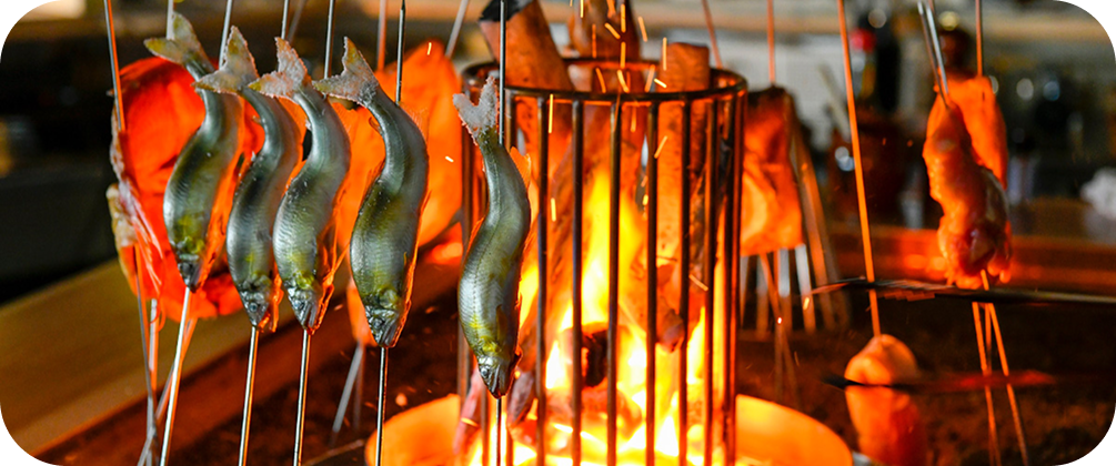 お食事処 紅家の焼き魚料理